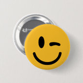 Badge Rond 5 Cm Clignotant (Devant & derrière)