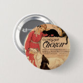 Badge Rond 5 Cm Clinique Cheron (Devant & derrière)