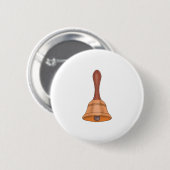 Badge Rond 5 Cm Clochette adorable (Devant & derrière)