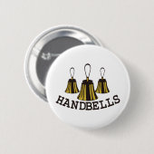 Badge Rond 5 Cm Clochettes (Devant & derrière)