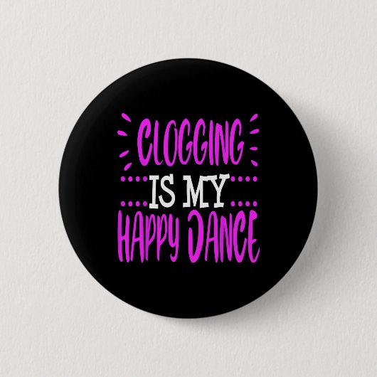 Badge Rond 5 Cm Clogging Tee - shirts (Devant)