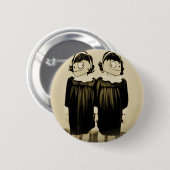 BADGE ROND 5 CM CLONE IDENTIQUE (Devant & derrière)