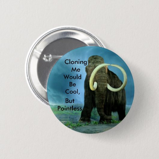 Badge Rond 5 Cm Clones gigantesques (Devant & derrière)