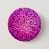Badge Rond 5 Cm Closeup de chardon de lait (Devant)