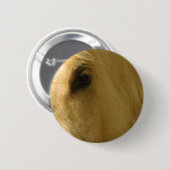 Badge Rond 5 Cm Closeuse du cheval blanc (Devant & derrière)