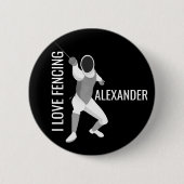 Badge Rond 5 Cm Clôture (Devant)