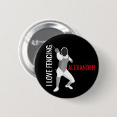 Badge Rond 5 Cm Clôture (Devant & derrière)