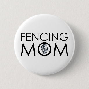 Badge Rond 5 Cm Clôture de la maman