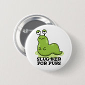 Badge Rond 5 Cm Clou Pour Puns Drôle Pun À Luge (Devant & derrière)