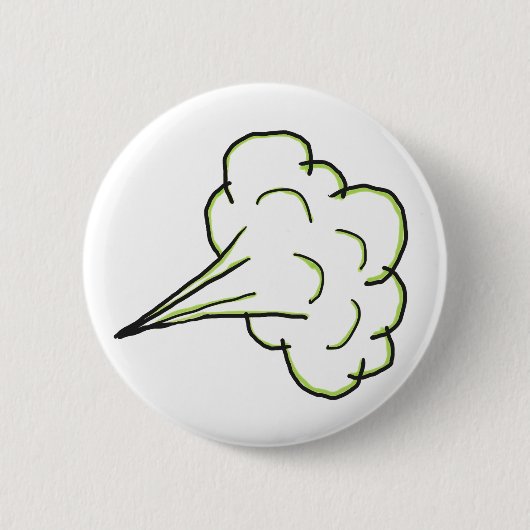Badge Rond 5 Cm Cloud Fart (Devant)