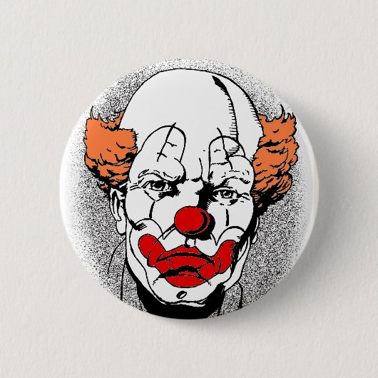 Badge Rond 5 Cm Clown (Devant)