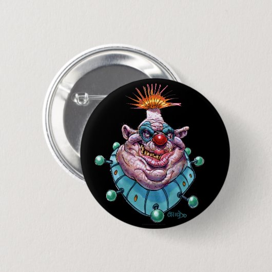 Badge Rond 5 Cm Clown (Devant & derrière)