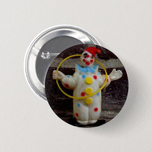 Badge Rond 5 Cm Clown (Devant & derrière)