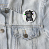 Badge Rond 5 Cm Clown de mardi gras (En situation)