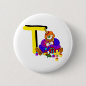 Badge Rond 5 Cm Clown de T (Devant)