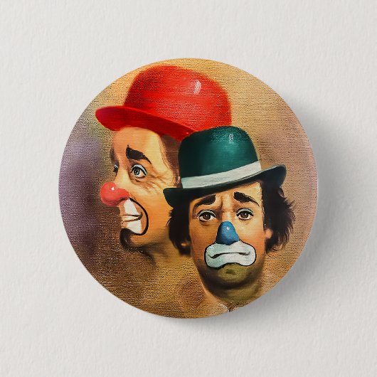 Badge Rond 5 Cm Clowns (Devant)