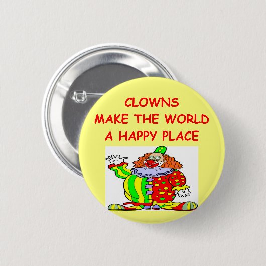 Badge Rond 5 Cm clowns (Devant & derrière)