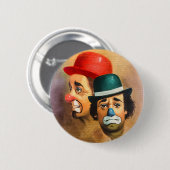 Badge Rond 5 Cm Clowns (Devant & derrière)