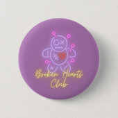 Badge Rond 5 Cm Club Coeurs brisés (Devant)