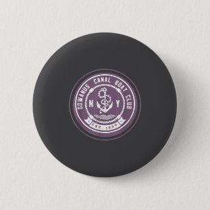 Badge Rond 5 Cm Club de bateau C de Gowanus drôle Brooklyn New Yor