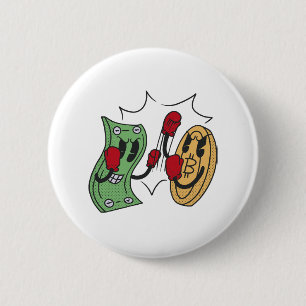 Badge Rond 5 Cm Club de combat Crypto