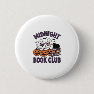 Badge Rond 5 Cm Club de lecture de minuit pour la conception de le