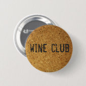 Badge Rond 5 Cm Club de vin (Devant & derrière)