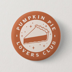 Badge Rond 5 Cm Club des amateurs de tartes citrouilles