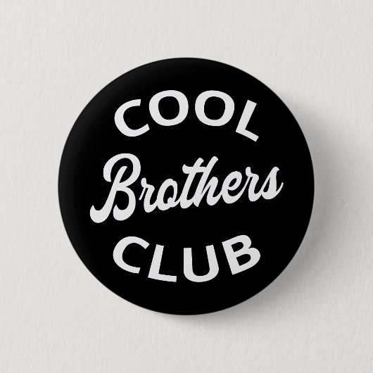 Badge Rond 5 Cm Club des Frères cool I (Devant)