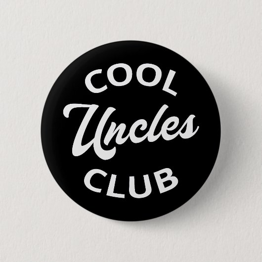 Badge Rond 5 Cm Club des oncles cool I (Devant)