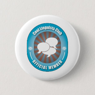 Badge Rond 5 Cm Club frais de linguistes