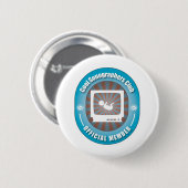 Badge Rond 5 Cm Club frais de Sonographers (Devant & derrière)