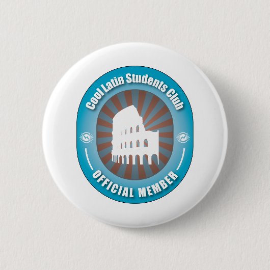 Badge Rond 5 Cm Club latin frais d'étudiants (Devant)