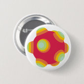 Badge Rond 5 Cm ClumpBubble - lumineux ! (Devant & derrière)