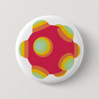 Badge Rond 5 Cm ClumpBubble - lumineux !