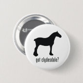Badge Rond 5 Cm Clydesdale (Devant & derrière)