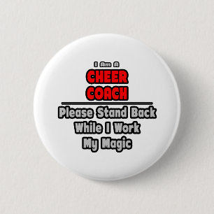 Badge Rond 5 Cm Coach...Travaille Ma Magie