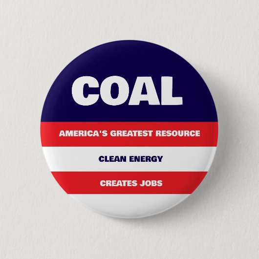 Badge Rond 5 Cm COAL button (Devant)