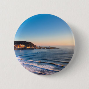 Badge Rond 5 Cm Coastline de Scarborough
