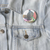Badge Rond 5 Cm Cobra dans le panier Imprimer (En situation)