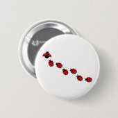 BADGE ROND 5 CM COCCINELLE (Devant & derrière)