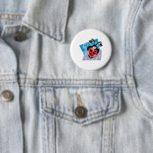 Badge Rond 5 Cm coccinelle (En situation)