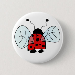 Badge Rond 5 Cm coccinelle