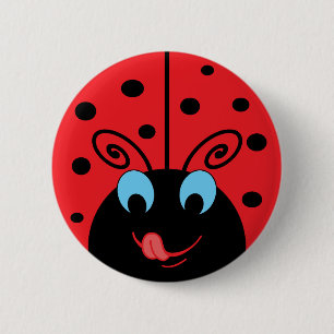 Badge Rond 5 Cm Coccinelle