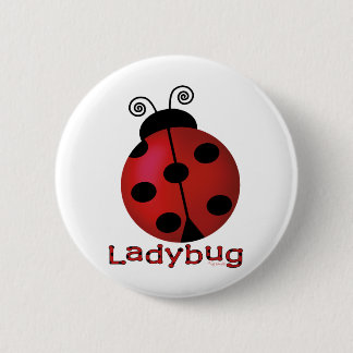 Badge Rond 5 Cm Coccinelle simple