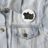 Badge Rond 5 Cm Cochin Mottled (En situation)