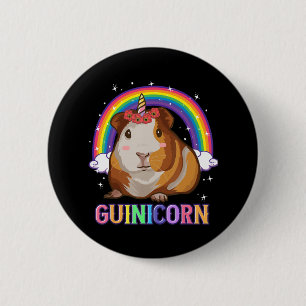 Badge Rond 5 Cm Cochon de Guinée pour filles Cochon de Guinée Un