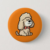 Badge Rond 5 Cm Cockapoo (Devant)