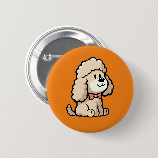 Badge Rond 5 Cm Cockapoo (Devant & derrière)