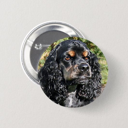 Badge Rond 5 Cm Cocker Spaniel (Devant & derrière)